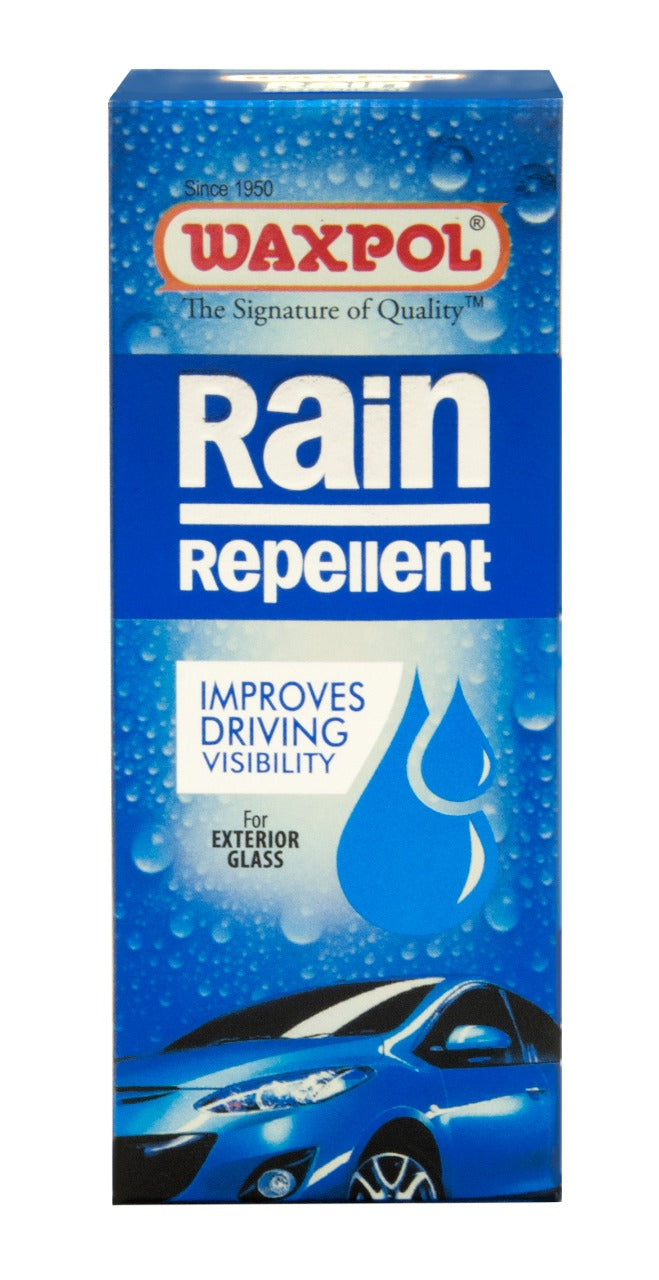 Waxpol Rain Repellent (with Applicator & Special Cloth for Glass)