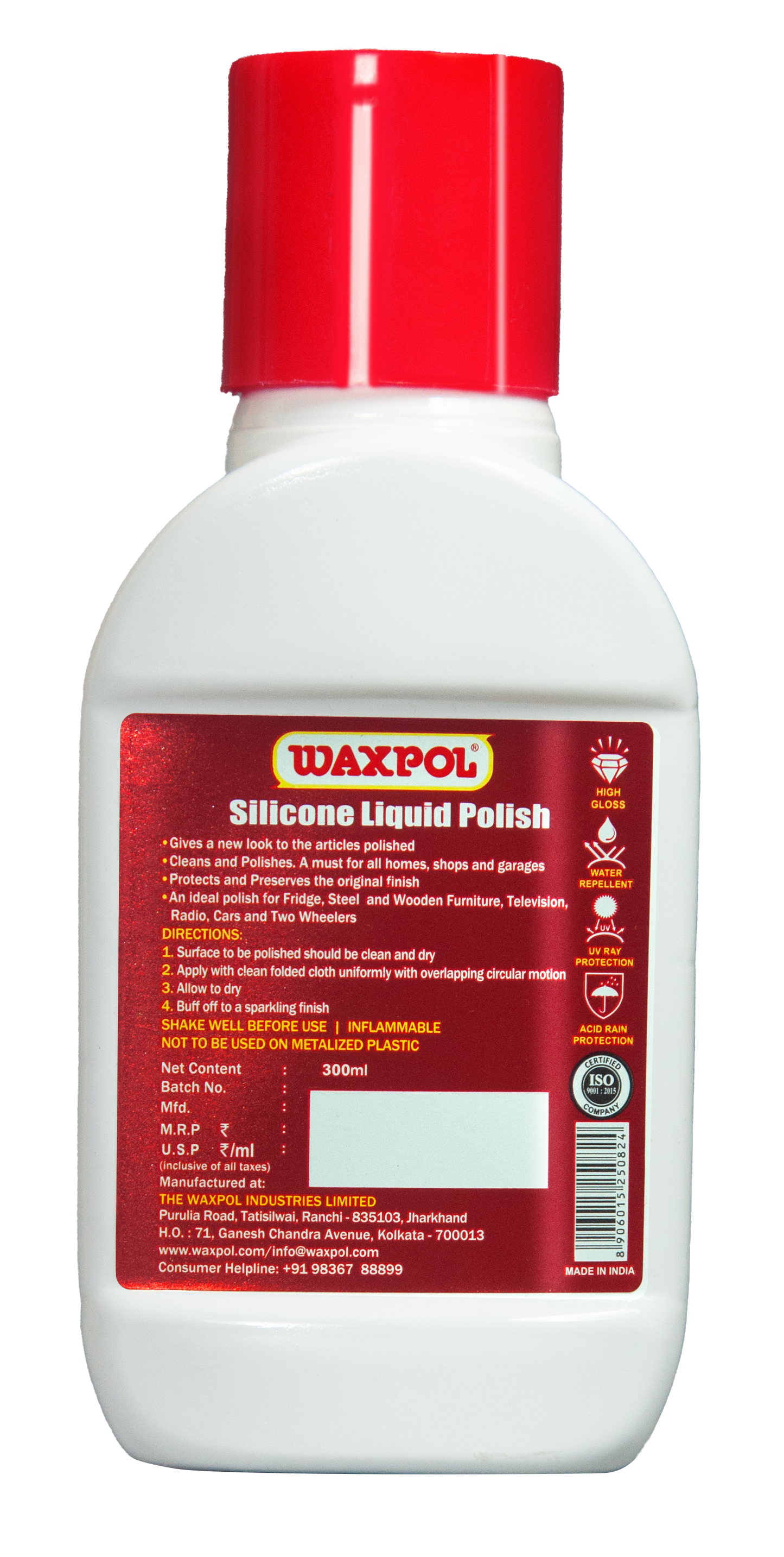 Silicone Liquid Car Polish