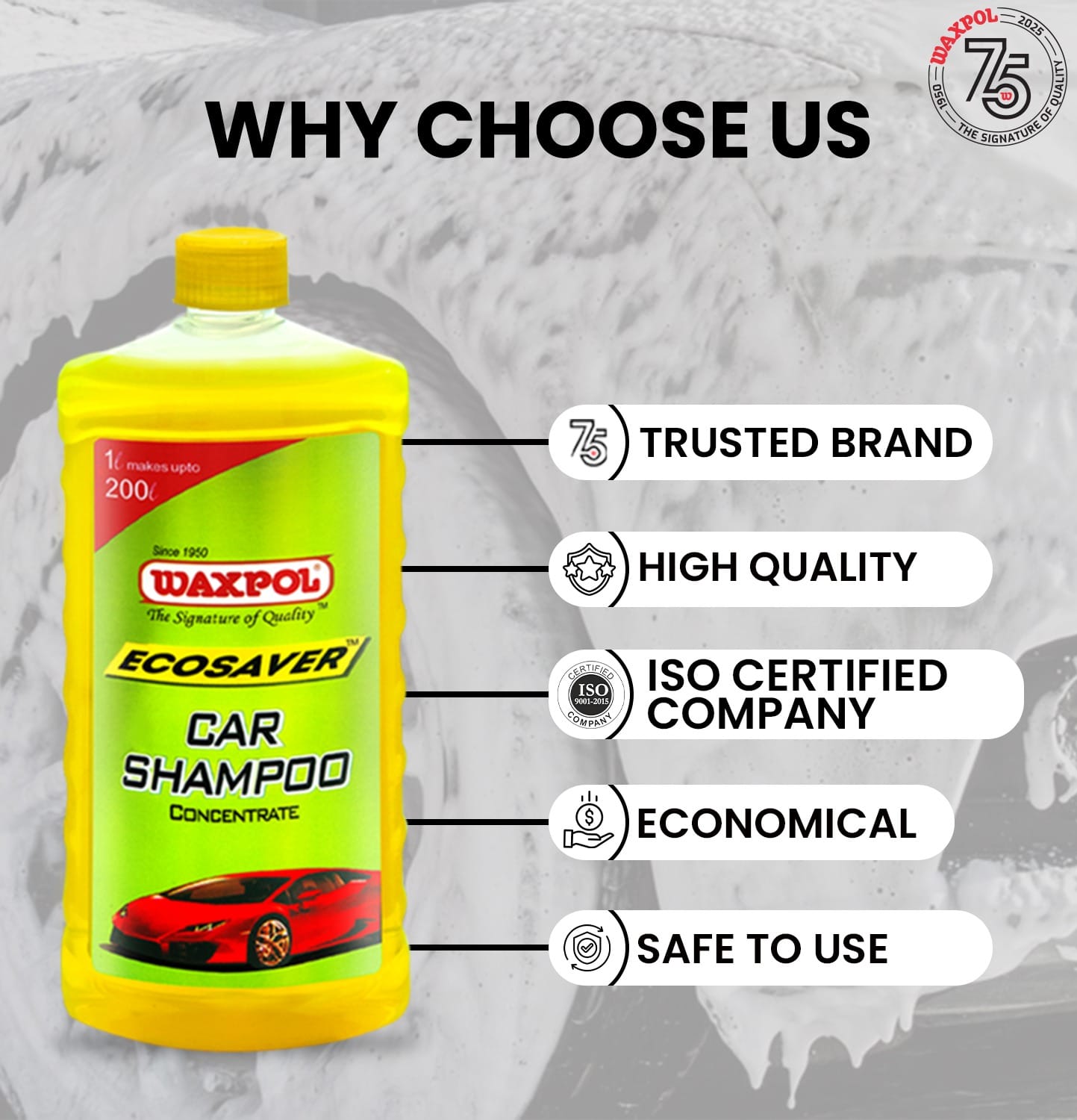 Ecosaver Car & Bike Shampoo