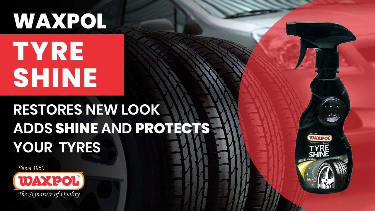 Tyre Shine Spray Liquid Polish