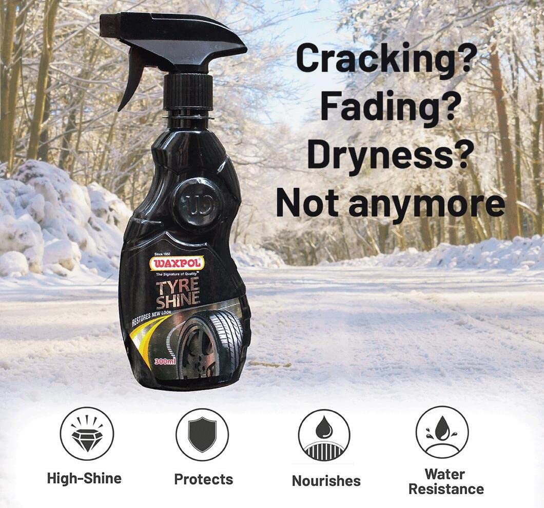 Tyre Shine Spray Liquid Polish