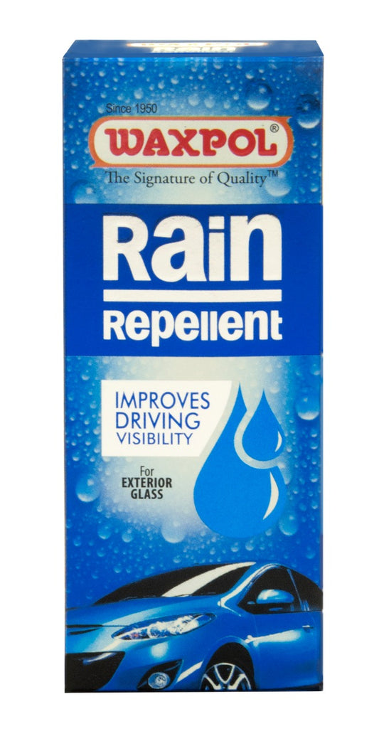 Waxpol Rain Repellent (with Applicator & Special Cloth for Glass)