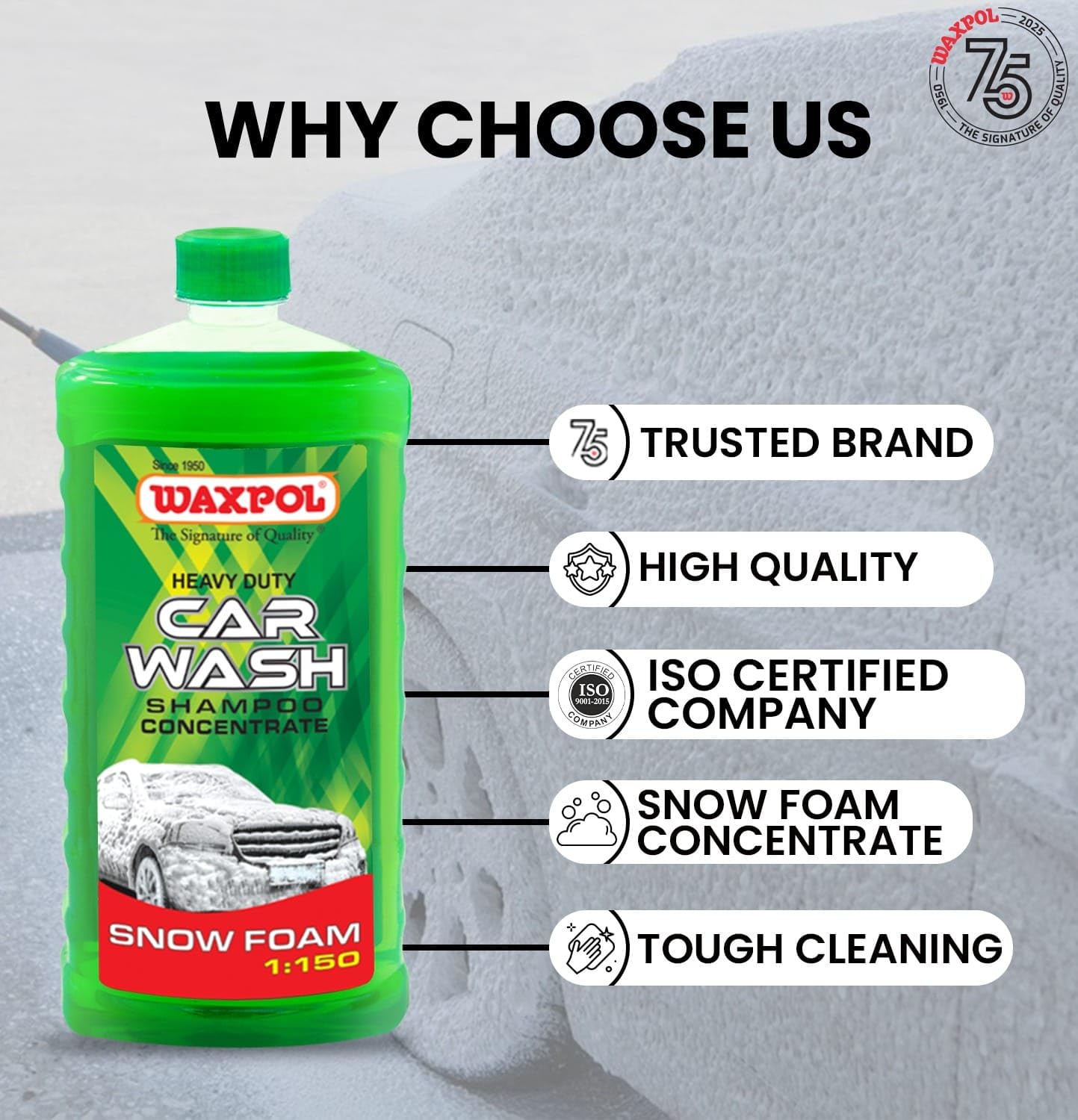 Heavy Duty Car Wash Snow Foam