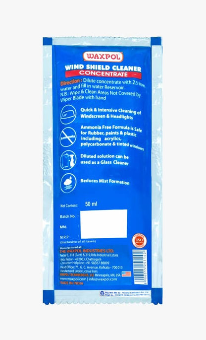Antifreeze Wind Shield Cleaner Concentrate